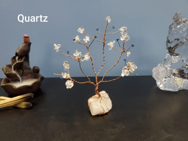 Quartz, Healing Tree, Tree of Life, Crystals, Rocks, Semi-precious
