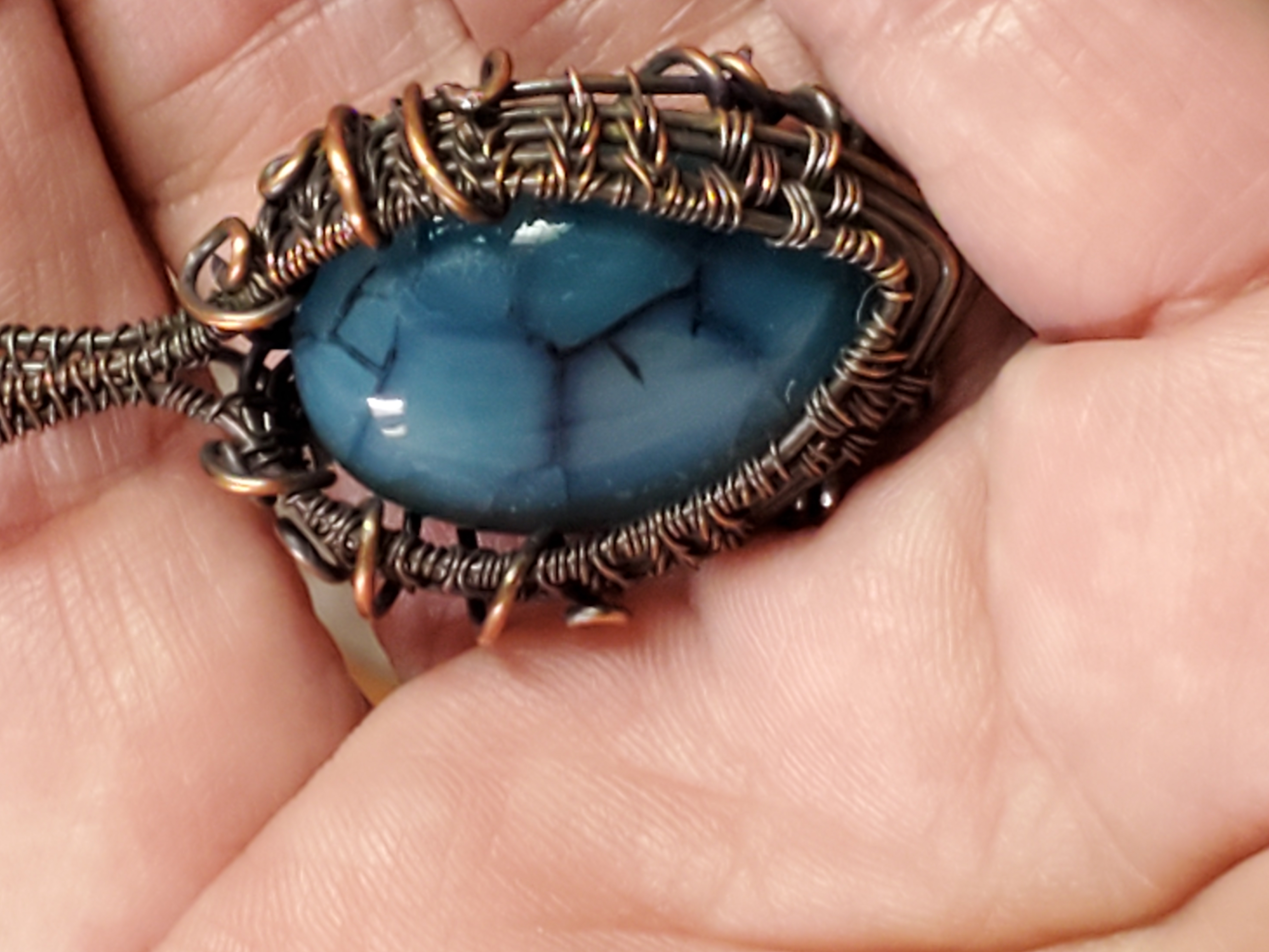 dragon vein, stone, wire wrapped, jewelry, gift, healing, magical
